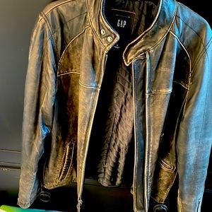 Mens leather jacket